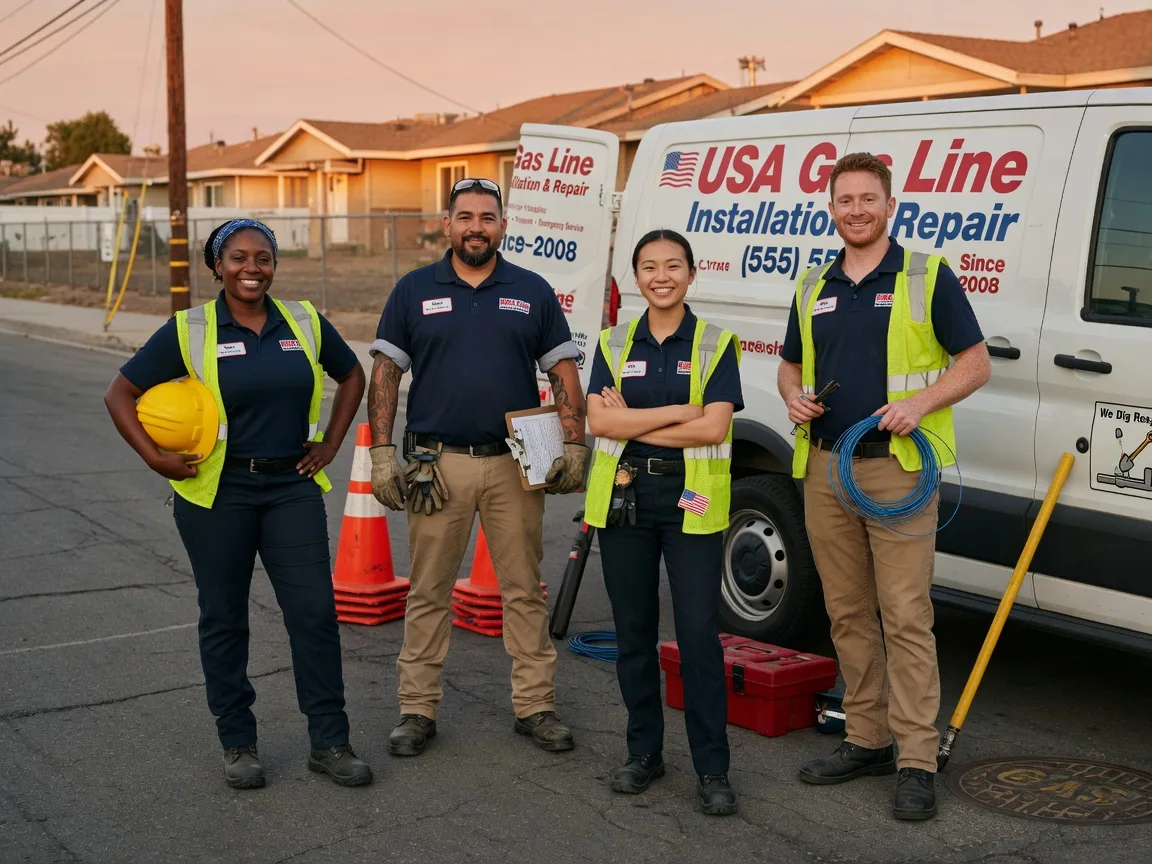 Gas Line Installation company in Fosters, AL